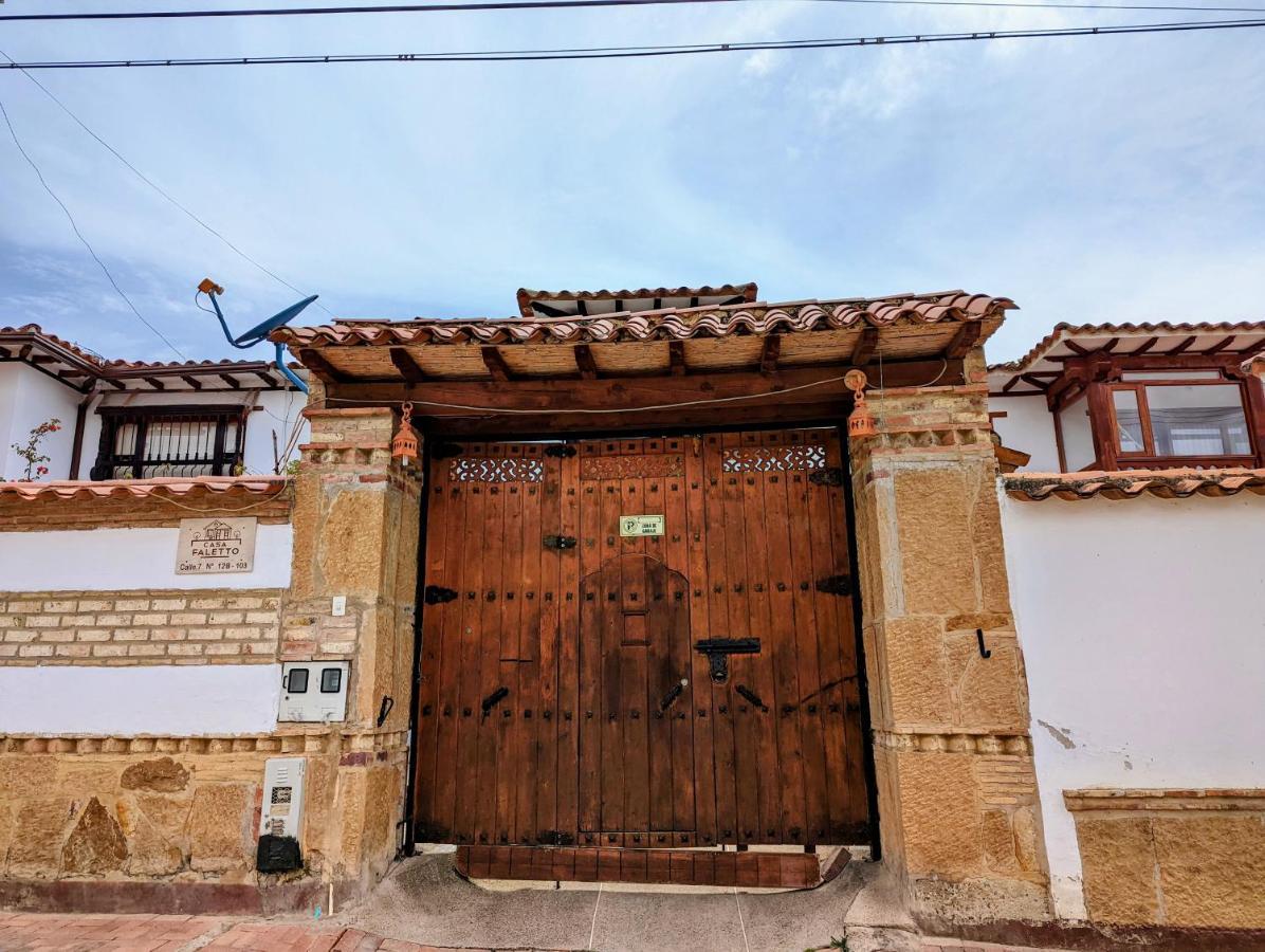 Casa De Huespedes Faletto Villa de Leyva Dış mekan fotoğraf